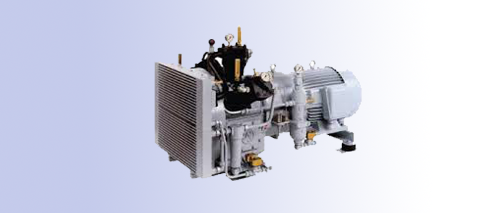 three stage air cooled middle pressure compressor